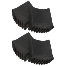 1 Satz Rutschfeste Füße Leiter Gummi Schwarz 4 Stück