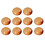 20Pièces Cabochons Agate Demi-Ronde Pour DIY 5