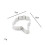 Kitchen Baking Tool Silver 1set 2.95x2.76x0.71in 3