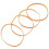 Gummiband Dehnbare Bill Bands Dehnbares Gemüseband Brown 7