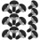 Raindrops 100 Sets Colored For Eyes Thread Eye 1.50x1.50x1.50cm Black 7