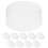 10Pièces Support Intérieur Baseball Cap Clair PVC Présentoir Chapeau 2