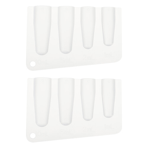2Stk Pflege Ampullenöffner Flaschenbrecher Transparent Klinik Tool