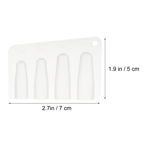 2Stk Pflege Ampullenöffner Flaschenbrecher Transparent Klinik Tool 1
