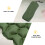 1Inflatable Sleeping Mat Nylon Tpu Waterafstotend Comfortabel 9