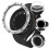 Metall Watch Bezel Ring Silber Robust Modisch Ersatzteil 9