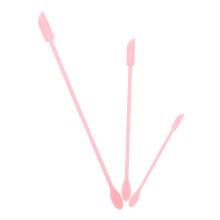 3Stk Silikonspachtel Haushalt Rosa, Flexibler Küchen- Und Backschaber