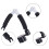 Black Guitar String Winder Cutter Pin Puller Multifunction Tool 6