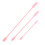 3Pcs Pink Silicone Scraper Flexible Double Head Cake Cream Spatula 8
