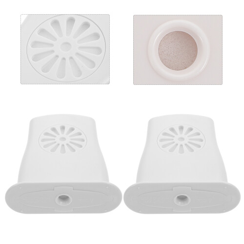 2St Instrument Humidifier Plastic Wit Voor Akoestische 2