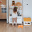 rutschfester kinder tritthocker badezimmerhocker mit cartoon design 5
