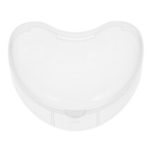 1Pièces Boîtier Dentier Transparent Plastique Haute Qualité Portable