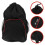 Black Oxford Drawstring Shoulder Bag Taekwondo Storage Pouch 3