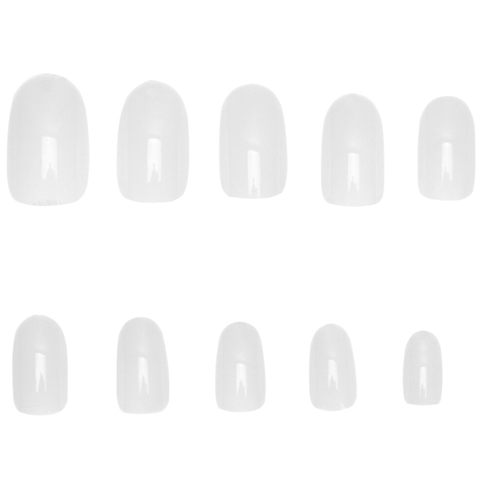 Vaguelly Artificial Nails Square Tip 600Pcs 1.8X0.59in