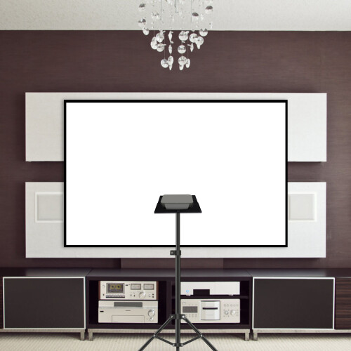 1Ensemble Plateau Projecteur Pliable Noir Pour Trépied Support Stable 2