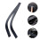 2 Pcs Car Interior Decorative Lines 800.00x1.50x0.30cm 9