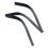 2 Pcs Car Interior Decorative Lines 800.00x1.50x0.30cm 10