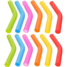 Sparsain Pack Silikon Strohhalme