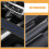 2 Pcs Car Interior Decorative Lines 800.00x1.50x0.30cm 7