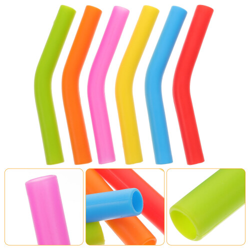 Sparsain Pack Silikon Strohhalme 1