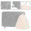 1Set Reusable Felt Sauna Hat Pad Set Comfortable Portable Sauna Supply 5