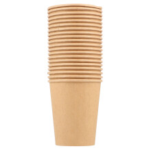 Paper Cups Kraft Paper Holders Chocolate 20pcs 3.5x3.1x3.1in