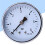 White Bar Pressure Gauge Mini Size Clear Numbered Display 6