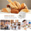 Iron Kitchen Bread Box Retro Storage 1pcs 7