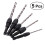 5Pcs Drill Bit Set Multi-Size Hex Shank for Drilling Use 9