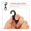Swivel Eye Bolt Snap Hook For Keychains 1pack 7