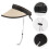 Women’s Wide Brim Folding Beach Hat Straw Sun Protection Visor Hat 8