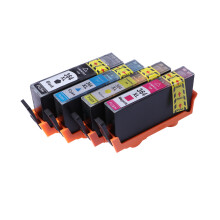 4Pcs High Quality Compatible Ink for 364Xl Assorted Colors Easy Use