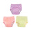 3Pcs Baby Training Pants Thick Cotton Diaper Pants Assorted Colors 1