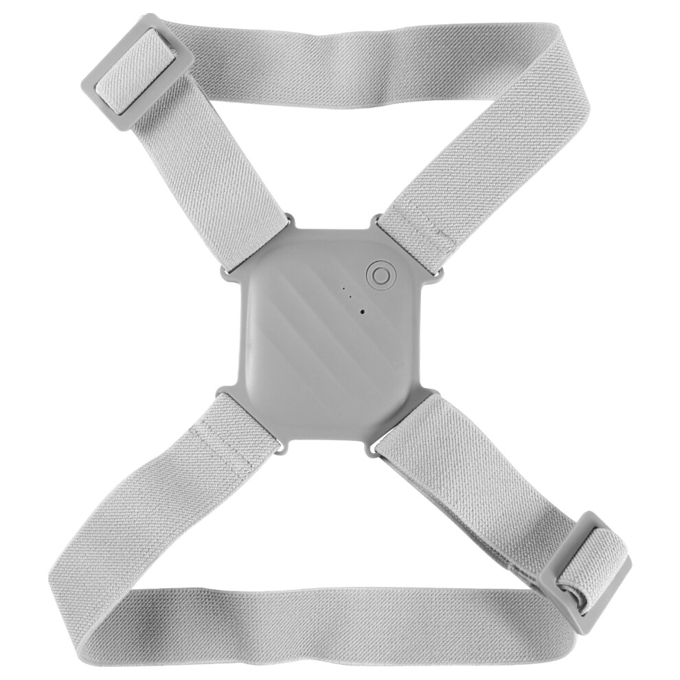 Inoomp Grey Posture Corrector With Abs Back Brace For Hunchback Relief
