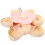 1Pc Pink Candy Storage Box with Phone Holder Rotatable Flower Design 9