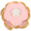 1Pc Pink Candy Storage Box with Phone Holder Rotatable Flower Design 10