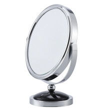 Tabletop Vanity Mirror Black 1pcs 7.47x5.89x3.34in