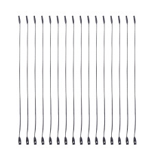 3Sets Kleding Tag Rope Zwart Sterk En Voor Prijslabels