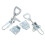 2Pcs Iron Toggle Latch Clamp Beehive Connector Durable Beekeeping Tool 7