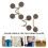 2pcs Waist Button Extend Alloy Skirt 5