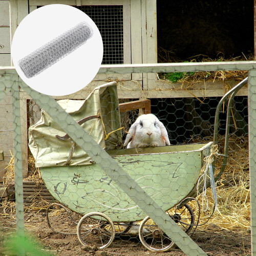 Chicken Wire Geflügel Drahtgeflecht Garten Hof Deko 2