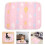Breathable Nursing Pad Mattress Protector For Toddlers Reusable Washable Pee Pad Stitching 3