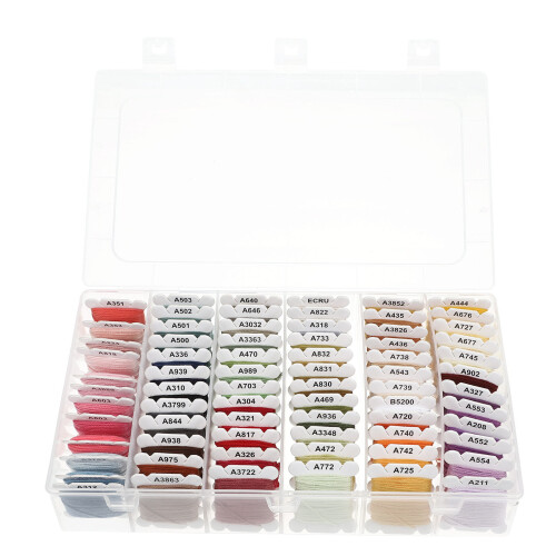 Embroidery Thread Kit Embroidery Threads Multi 1 Set 1