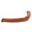 Baby Stroller Handlebar Cover Light Brown Leather Grip Protector 9