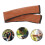 Baby Stroller Handlebar Cover Light Brown Leather Grip Protector 5