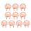 Plugs Swimming Nose Clips Assorted Color 10pcs 7
