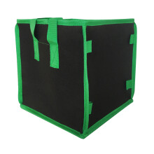 Sturdy Non Woven Garden Grow Bed Bags Green 1pack