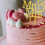 2Pcs Glitter Plastic Wedding Cake Picks Bride Groom Party Decorations 8
