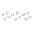 3Pcs Silver Magnetic Bag Clasps Round Sewing Buttons Durable Brass 4