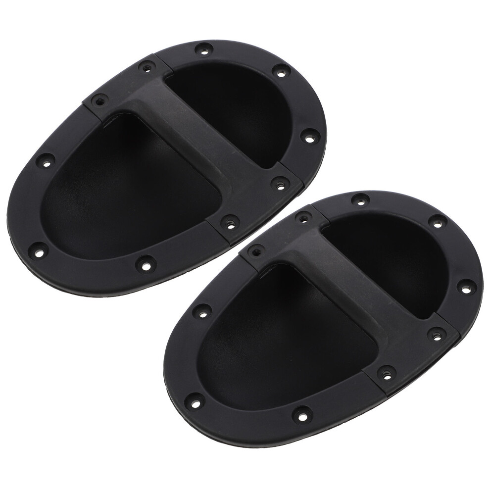 2 Pcs Speaker Handle Recessed Handles Accessory Cabinet Professional 3163702866330